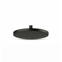 Hotbath Ace AC104 hoofddouche velvet 23cm rond geborsteld zwart PVD