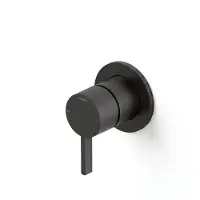 Hotbath Ace AC131EXT afbouwdeel inbouw mengkraan geborsteld zwart PVD