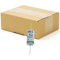 Saft Aanbieding: 50 x LS17330-CNA batterijen met soldeerlippen Axiaal (3.6V, 2100 mAh, Li-SOCl2)