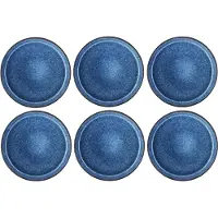 Bitz Dinerbord Gastro Zwart Donkerblauw 27 cm (set van 6)