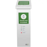 KarTent Kartonnen eco bin een vak - GFT - Afvalscheiden - Prullenbak -