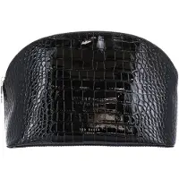 Ted Baker toilettas Valoris Croc Effect Large Washbag Black zwart