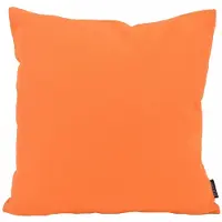 Gek op kussens! Sierkussen uni oranje | 45 x 45 cm | katoen/polyester