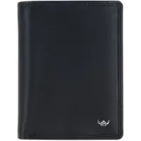Golden Head Leren portemonnee Polo RFID Protect Kombischeintasche 1348 Schwarz zwart
