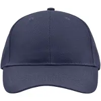 Myrtle beach Baseball cap - navy blauw - 6-panel - volwassenen - casual / sport pet