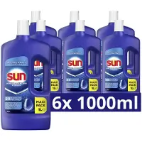 SUN 6x Vaatwas Spoelglans Normaal 1000 Ml