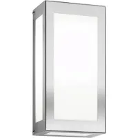CMD Wandlamp buiten Aqua Rain, alu / grijs / zink, Roestvrij staal, Modern
