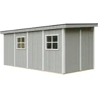 Timbela Tuinhuis, premium kwaliteit, 11,47 m² - H231 x B248 x D530 cm - Zonder vloer en zijwanden – M940B, kleur: TUNDRA GREY