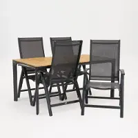 Vita Tuinstoel Primero met Arezzo tafel 160 x 90 cm