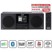 Imperial DABMAN-220BK - DAB+ / FM Radio - Bluetooth - Stereo - USB - Zwart