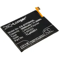 123accu Alcatel TLp029C1 accu (3000 mAh, huismerk)