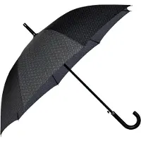 HUGO BOSS Paraplu Monogramme Umbrella Dark Grey Donkergrijs