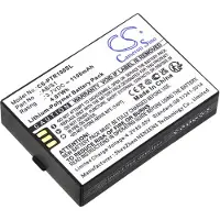 123accu PROTEAR AB/S1 accu (3.7 V, 1100 mAh, huismerk)