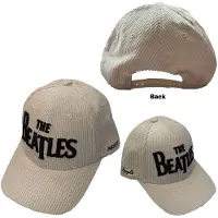 Beatles The - Drop T Logo & Apple Corduroy Baseball pet - Creme