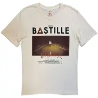 Rock Off Bastille - Bad Blood Album Photo Heren Tshirt - S - Creme
