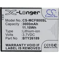 123accu Mobistel BTY26189 accu (3000 mAh, huismerk)