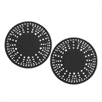 Typecat Douchehaaropvanger, 2-pack 5,5 inch siliconen beschermzeef, C