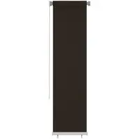 vidaXL Rolgordijn voor buiten 65(B)x230(H) cm HDPE bruin
