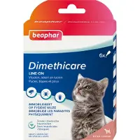 Beaphar DIMETHIcare Line-On Kitten 6 stuks