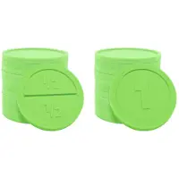 Combicraft Neutrale Ø29mm ronde breekmunten - 1.000 stuks - Blauw