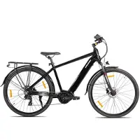 Hiland Allanton Elektrische Mountainbike 27,5 inch – E-MTB Unisex met Hydraulische Schijfremmen – 250W Motor – 36V 10.4Ah Accu – 7 Versnellingen