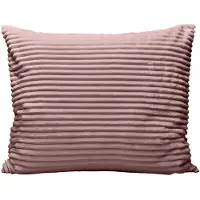 Zelesta Special Teddy Groove Kussensloop Set van 2 - Oud Roze 80x80cm
