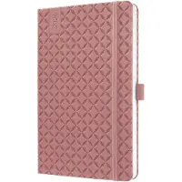 Sigel weekagenda Flair 2026 - formaat A5 - Dusty Red - hardcover - SI-J6129