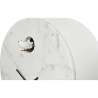 Diamantini Domeniconi Domeniconi Cioni cuckoo clock met marmer- Marquina white marmer / Dia 284 Cioni / met lichtsensor / met afstelbare geluidssensor / koekoeksklok / Italiaans design