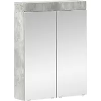 vidaXL Badkamermeubel Set TULUM 2 st Beton Grijs 60 x 34 x 63 cm