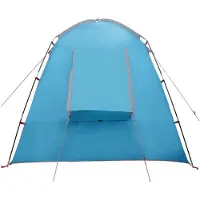 vidaXL Huisje Tent met dak Blauw 400 x 210 x 180 cm Polyester