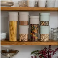 Lékué Flip Storage Voorraadbus 600/850 ml - Green