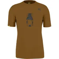 Karpos Wild Animal T-shirt Met Korte Mouwen Bruin L Man