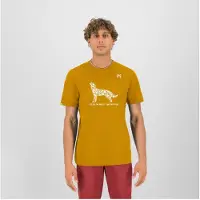 Karpos Wild Animal T-shirt Met Korte Mouwen Geel M Man