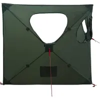 vidaXL Jacht Tent Leger Groen 145 x 145 x 150 cm Polyester en Staal