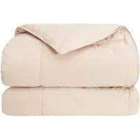 vidaXL Winter dekbed Beige 240 x 220 cm 100% Natuurlijke Kapok