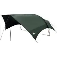 vidaXL Campingzeil waterbestendig Leger Groen 695 x 580 x 200 cm