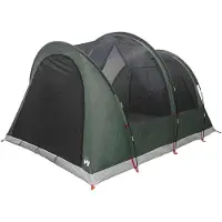 vidaXL Tunneltent Leger Groen 370 x 275 x 210 cm Polyester en Staal