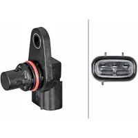 Hella 6PU 358 381-201 Nokkenassensor