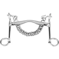 Sprenger Bit Satinox dressuur stangThickness: 14 mm / 7 cm schaar - 12.5 | Dressuurstangen paard