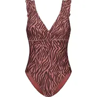 Beachlife Zebra Dames Badpak - Maat 38 (Cupmaat B)