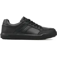 Geox Arzach Jongenschoenen Sneaker Zwart