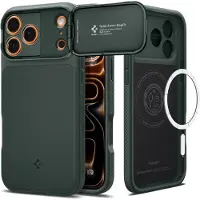 Spigen Optik Armor MagSafe iPhone 17 Pro Max Hoesje Groen