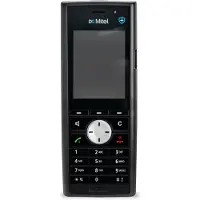 Mitel 722dt DECT (Set) Draadloze uitbreidingshandheld Zwart