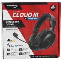 HyperX Cloud III S Wireless Zwart