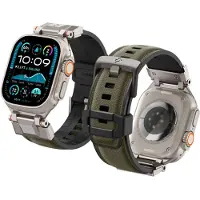 Spigen Lanyard Voor Apple Watch 6 7 8 9 10 Se Ultra 44 45 46 49 Mm Waterdicht