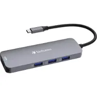 Verbatim USB-C Pro Multiport Hub 8-poorts CMH-08