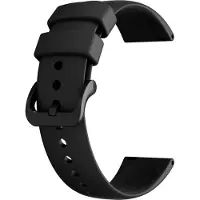 Maoo Ventura 2 - Siliconen Smartwatch Bandje - Geschikt voor Ventura & Ventura 2 - Zwart - 20mm