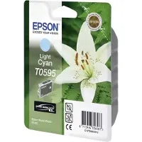 Epson T0595 inkt cartridge licht cyaan (origineel)