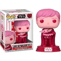 Funko POP! Star Wars Verzamelfiguur Valentines POP! Star Wars Luke & Grogu 9 cm Roze