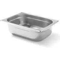 Hendi GN 1/2 container, hoogte 100 mm, roestvrij staal - 800331